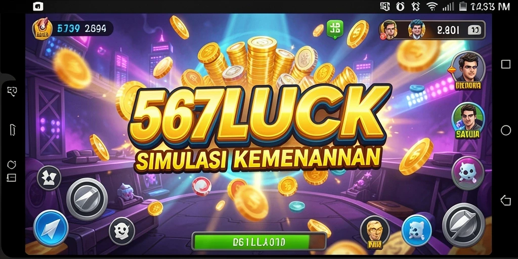 Tampilan gameplay menantang dan strategis di 567LUCK