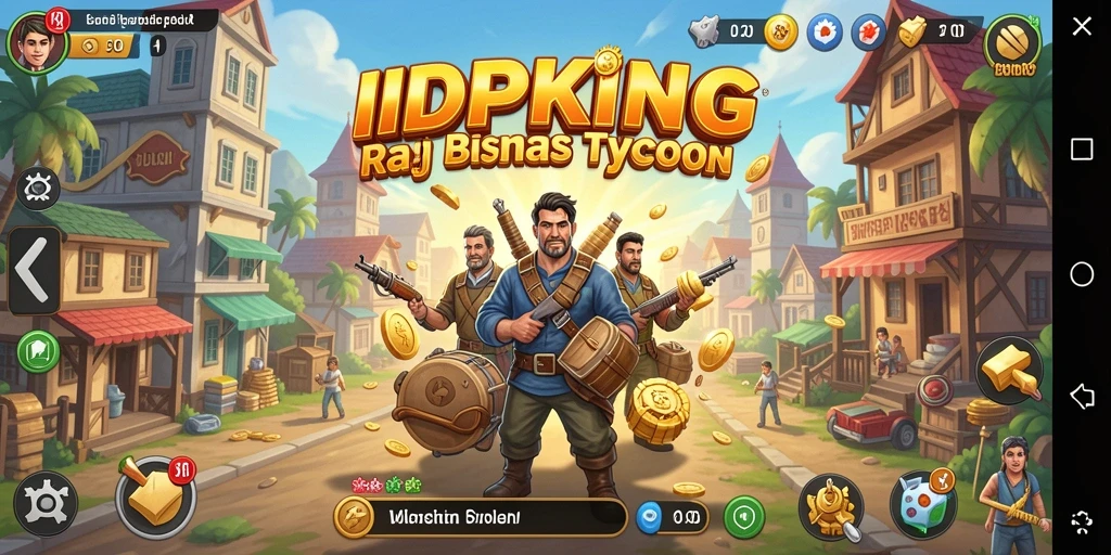 Tampilan gameplay <strong>IDPKING</strong> yang menarik dan menantang di dunia Tycoon.
